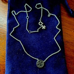 Silver Tory Burch Neclace